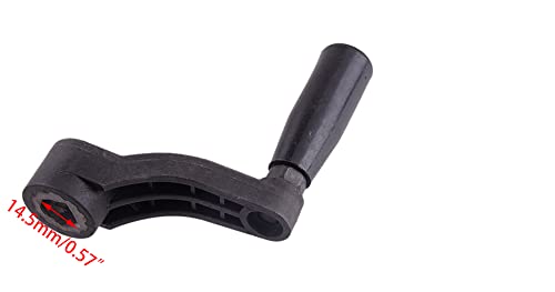 Drill Press Table Crank Handle Raise Lower 14.5mm Bore Fit For West Lake Bench ZQ4113 ZQ4116