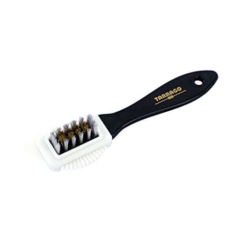 Tarrago | Deluxe Brush | Cepillo para Reparación de Zapatos Adultos Unisex | Ideal para Calzado de Ante o Terciopelo | Elimina Suciedad, Polvo e imperfecciones