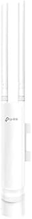 TP-Link EAP110-Outdoor V3 | Omada N300 Wireless Outdoor Access Point | WiFi Coverage up to 200 meters| Passive PoE w/ Free PoE Injector | SDN Integrated | Cloud Access & Omada App | White