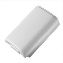 Compatible with Xbox 360 Controller Rechargeable Ni-MH Battery in White By CS Power