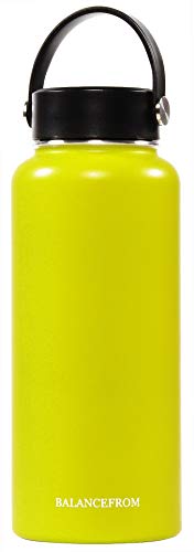 Signature Fitness Double-Wall Vacuum Insulated Stainless Steel Water Bottle