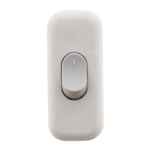 Zenitech Interrupteur 2A Unipolaire - Blanc