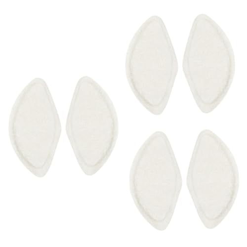 BEBEMOKO 3sets Foot Arch Support Pads for Flatfoot Wool Felt Correction Arch Pad Mat Anti-Slip 2pcs*3
