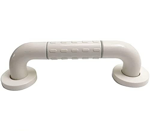 Barre de sécurité antidérapante blanche 40cm pour douche et baignoire - 2