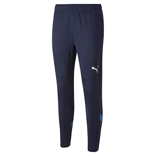 Pantalon survêtement FIGC TR Pants XS en bleu pour entraînement de football