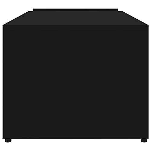 Table de salon moderne noire en bois pour désencombrer votre pièce - 7