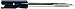 Tach-It SPS Standard Plastic Shank Cutter Style Replacement Tagging Needles (Pack of 4)