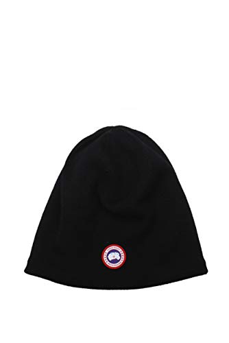 Canada Goose Bonnet, modèle en jersey de laine noire