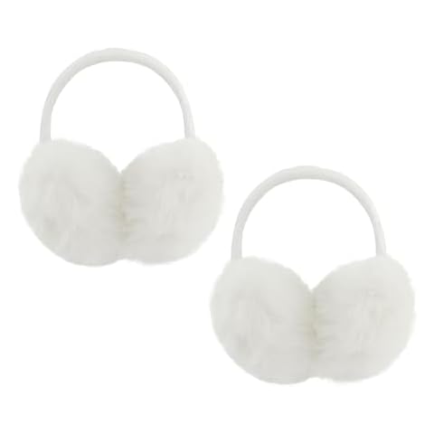 POXIMI Adjustable Winter Earmuffs with Bow Cover