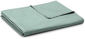 YnM Cotton Duvet Cover for Weighted Blankets (Sprout Green, 41''x60'')