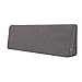 GAXQFEI Rozkładana Sofa Poduszka Oparcia, Powrót Support Cover Pokrywa Tapicerowana Poduszka Na Zagłówek, Design-Solidna Gąbka Rdzeń Materac, Rozmiar Niestandardowy/Szary/90 * 10 * 58Cm