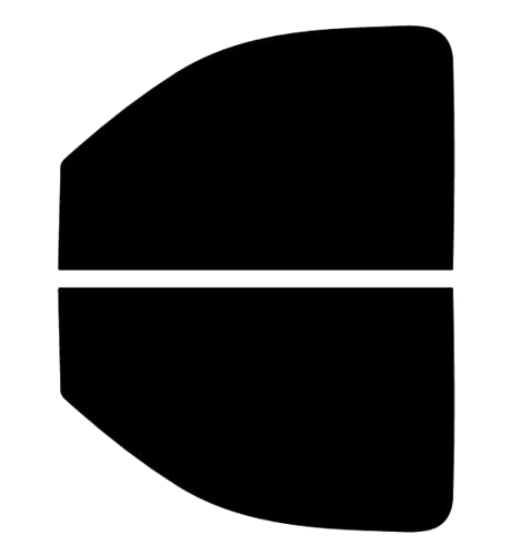 Trueline Automotive Precut Auto Window Tint Compatible with GMC Yukon 4 Door SUV 2007-2014 - 20% Front Sides Only - Front Car Window Tint - Window Tint for Cars - Ceramic Window Tint Kit