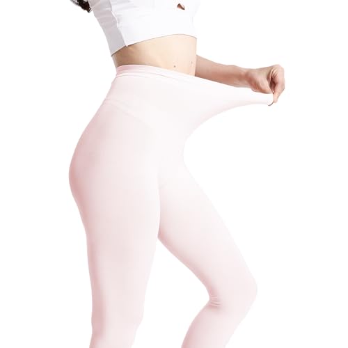 Image of MATHACINO Women's 80D Solid Color Soft Semi Opaque Pantyhose Colored Tights High Waist Womens Tights