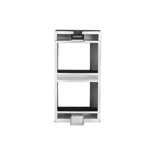Image of MX RJ-45 Cat6 / Cat6A Double Ethernet Socket | 1-Module Wall Plate | 22.5x45mm Modular Socket | LAN & Network Data Outlet | Blank Plate Option - Pack of 2