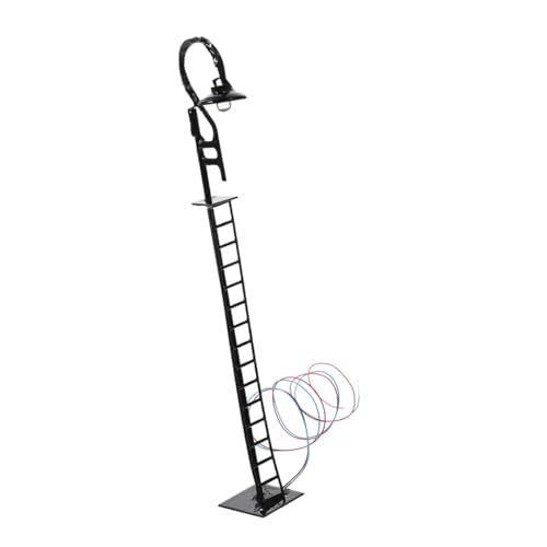 OHPHCALL Train Model Ornaments Mini Decor Prop for Railroad Signal Light Model Micro Landscape Light Decor