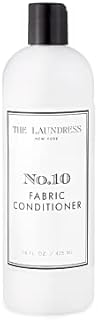 The Laundress - Fabric Conditioner, No. 10, Liquid Fabric Softener, Allergen-Free Laundry Fabric Softener Liquid, Non-Toxic Liquid Softener Formula, 16 fl oz, 16 washes white