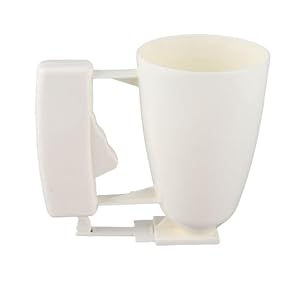 Tnfeeon Pancake Batter Dispenser, Plastic Dough Pourer with Precise Control for Cupcakes and Waffles, 3.5 Inch Mouth for Baking Enthusiasts