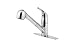 Pfister Pfirst Series 1-Handle Pull-Out Kitchen Faucet, Polished Chrome