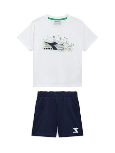Diadora Completi Blanc 102180456 : ensemble de sport blanc épuré pour homme