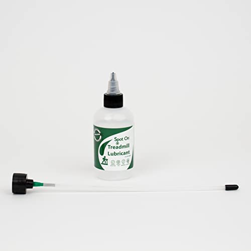 100% Silicone Treadmill Belt Lubricant - Made in The USA - with Both a Precision Twist Cap and an Application Tube for Easy, Full Belt Width Lubrication