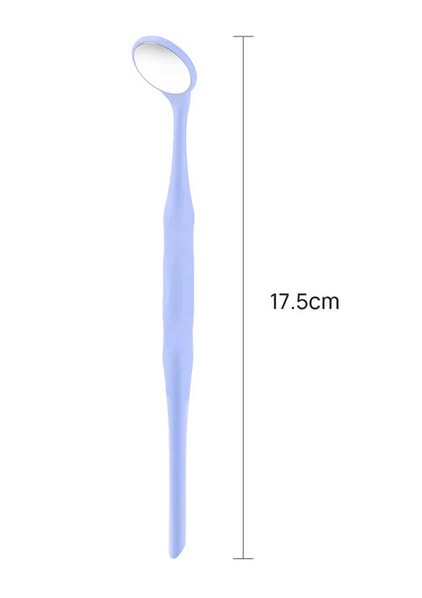 AmeriCan Goods 1/Pcs Dental Front Surface Mirror #4 Cone Socket Silicone Autoclavable Dental Silicone Mirror (Purple)