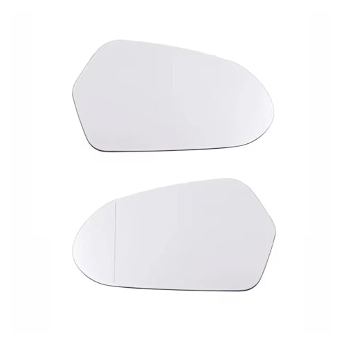 Rétroviseur latéral chauffant pour Audi A6 C7 S6 4G 2012-2018 | Paire de verres de rechange