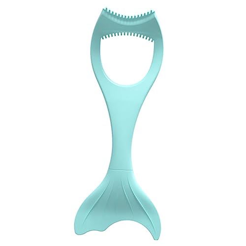 PAMINGONO ブラシ アイシャドウガイド ガードアプリケーター アイシャドウガードパッド ペスターニャス シールドツール アイメイク テンプレート シリカゲル Blue