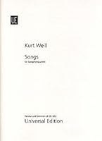 SONGS FOR SAXOPHONE QUARTET - SCORE AND PARTS 3702470158 Book Cover