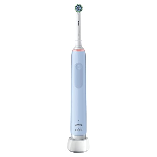 Price comparison product image Oral-B Pro 3 Electric Toothbrushes For Adults,  Oral B Electric Toothbrush,  1 Cross Action Toothbrush Head,  3 Modes with Teeth Whitening,  Electric Toothbrush Oral B,  2 Pin UK Plug,  3000