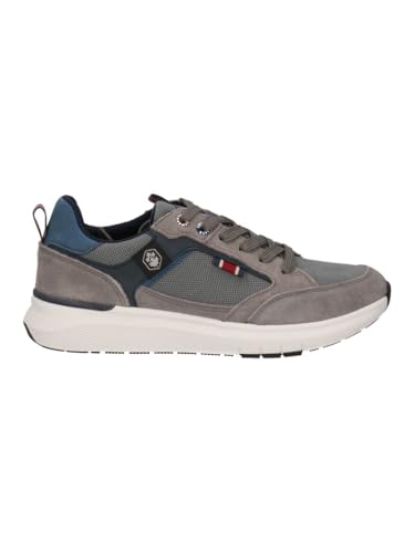 Lumberjack Smd6712-010 Scarpa Uomo Neil Col Grey Comoda Sneackers Sportiva Lacci Grey 43