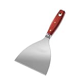 Précision conçue avec un acier inoxydable épais de 2 mm et une poignée ergonomique en bois dur sécurisée par triple rivet renforcé, résistance optimale et prise en main résistante à la fatigue