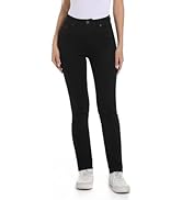 Guaile Women Straight Leg Jeans High Waisted Mom Jeans for Women Stretchy Casual Denim Pants with...