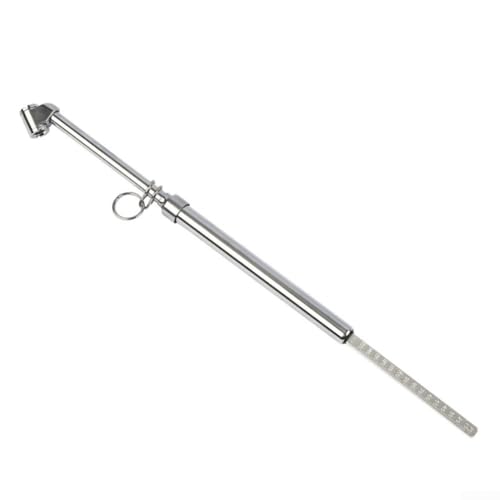 Zilimontt Medidor de presión de neumáticos resistente con barra ABS de doble cara, calibrado 10-160 PSI, adecuado para camiones, ATV, bicicletas y otros vehículos