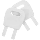 TINEASUR 2 Stück Ersatzschlüssel für Papierspender aus Weißem Kunststoff Einfach zu...