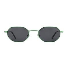 Green Frame Grey Lens