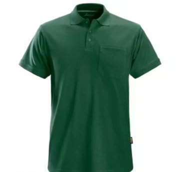 Image of Men's Polo T-Shirt, Grey, Short Sleeve, Casual Style with Chest Pocket
