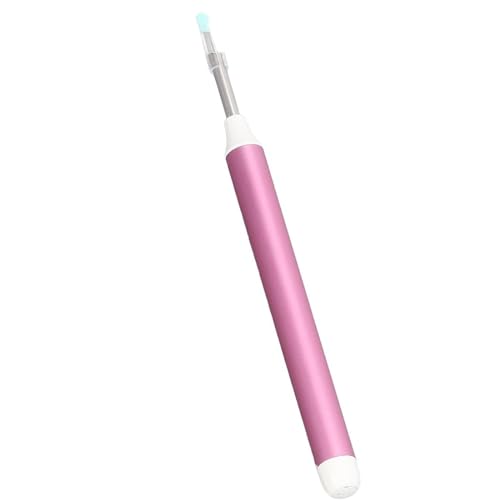 耳垢 6軸ジャイロスコープクリアセーフ耳垢除去ツールカメラワイヤレススマートフォン用 ピンクカメラ 耳かき 耳かきカメラ