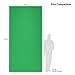 Julius Studio 5 x 10 ft. (W x H) True Chromakey Green Backdrop Background Screen, Soft Micro Fiber Density > 200GSM for Professional Photo Video Studio, A+ Grade Synthetic Fabric, JSAG510