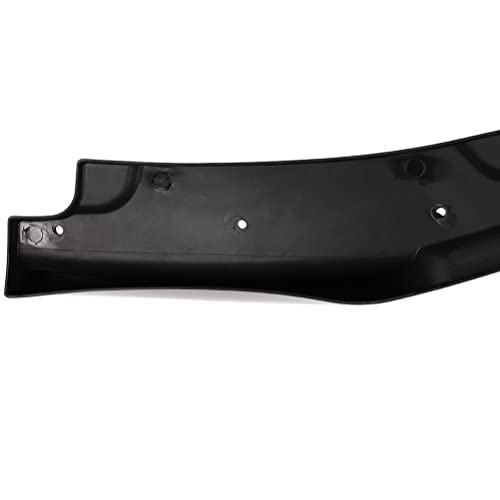 SCITOO Matte Black Rear Bumper Lower Side Lip uard Canards Diffuser Splitter Apron Valence Body Kit with 2016-2019 for Honda Civic Sedan Chin Exterior Diffuser by SCITOO - Image 9