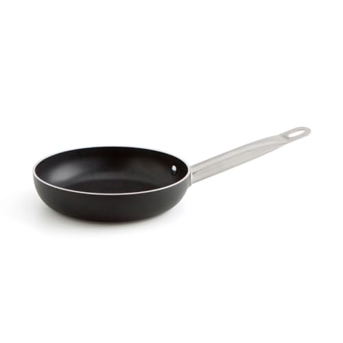 Quid Pro Chef - Sartén de acero inox 24 cm, apta para horno e inducción