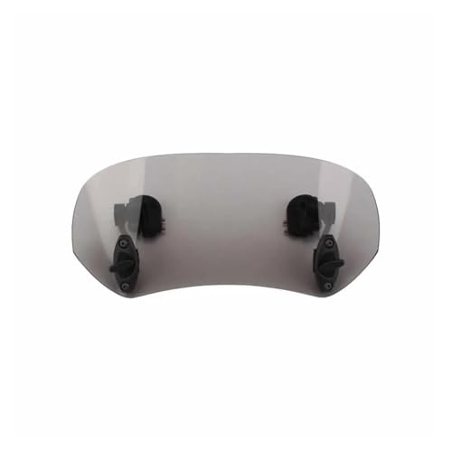 Extension pare-brise moto réduction turbulences déflecteur smoke 28cm CBR 125R VFR 1200