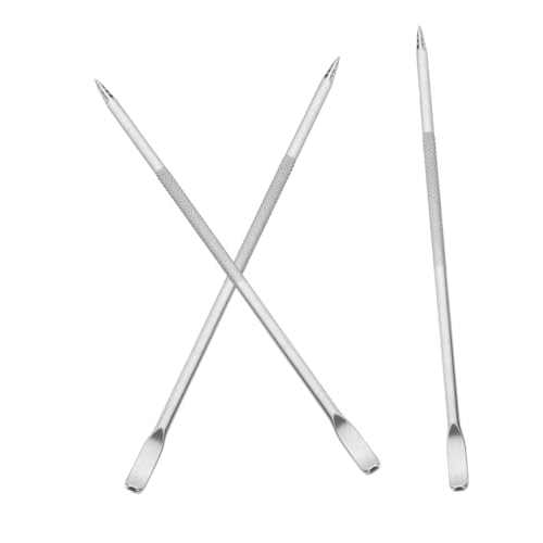 ULTECHNOVO 3pezzi Pennino in Acciaio Resistente per Latte Art Strumenti per caffè e Cocktail Design Portatile per Uso Casalingo e Bar