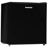 PremierTech Mini Frigo Bar, 45 Litri, Frigorifero Hotel, Ufficio, Casa, Farmacia, Risparmio Energetico, Porta Reversibile, Compatto, Libera Installazione, Termostato Regolabile, Nero, PT-F47B