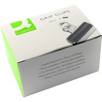 Q-Connect Grip Clip 70mm Black (10 Pack) KF01290
