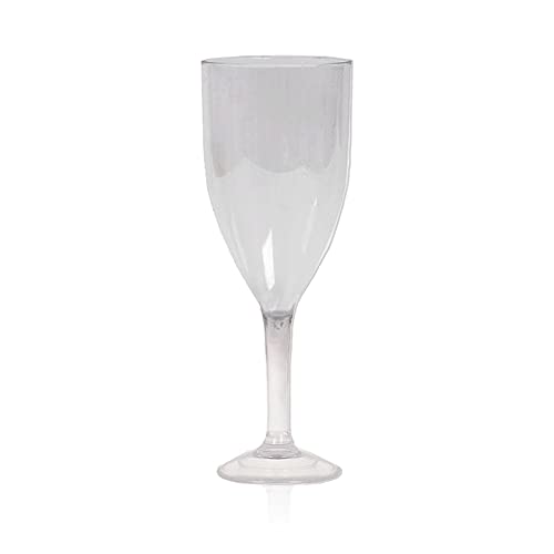 Taça Descartável De Plástico Champanhe Espumante Com 06un - Prafesta
