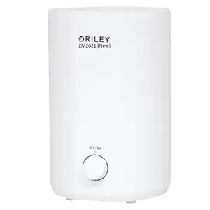 ORILEY ZM2021 (New) 3 Litre Ultrasonic Humidifier For Room Moisture Aroma Diffuser with Cool Mist Home Air Purifier for Dryness, Cold and Cough Large Capacity, For Babies, Bedroom (1 Year Warranty)