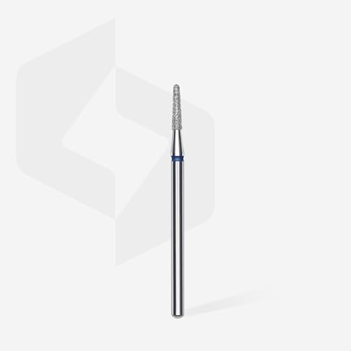 STALEKS PRO Set of 3 Diamond Nail Drill Bits, 8 x 1.8 mm, Rounded Tip Shape (Medium Grit), (FA70B018/8), Grano Fino - Image 4