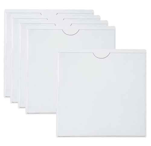 Guagua 5Pack Square Permit Holders Parking Permit Holder Pack of 5, 10.5 x 10.5cm