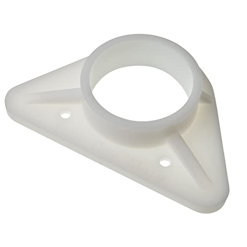 1 pièce de renfort pour robinet Blanc ABS avec trou intérieur Ø 36,5 mm pour évier en acier inoxydable à paroi mince stabilisateur anti-balancement et ressort Cover