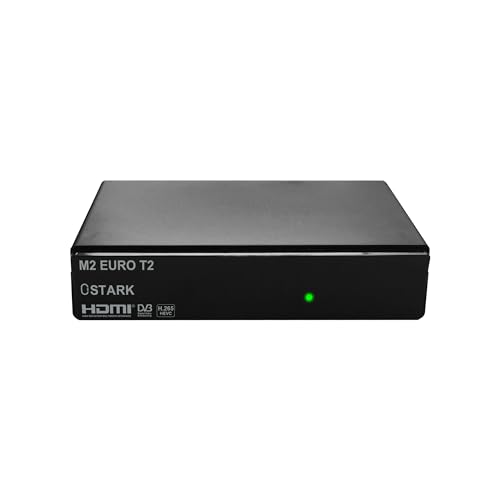 Ostark Euro T2 Receptor Terrestre TDT TDT2 FTA DVB-T2 DVB-C, H.265 HEVC Full HD PVR, Dual USB/LNB para Dos televisiones, SCART, HDMI Coaxial - imagen 2